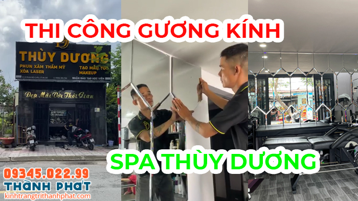 Thi Cong Guong Kinh Spa Thuy Duong
