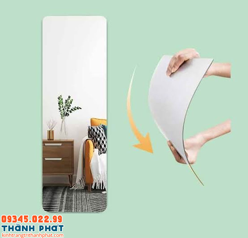 Gương dán tường Acrylic