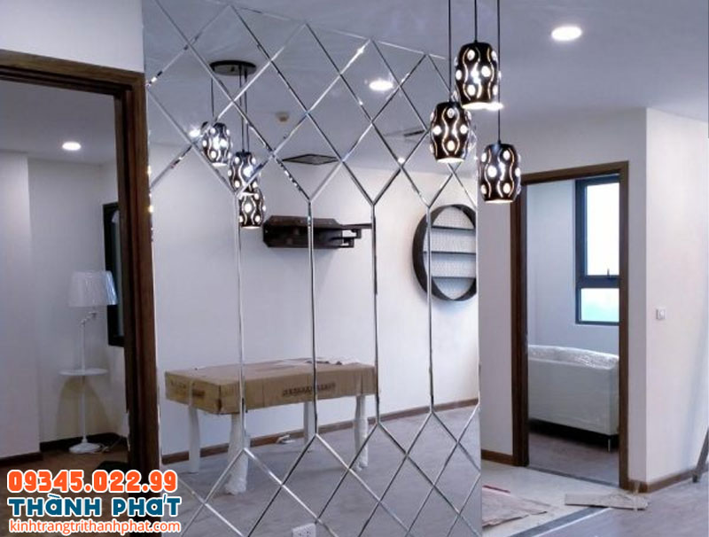 Mẫu gương màu trà, xám khói