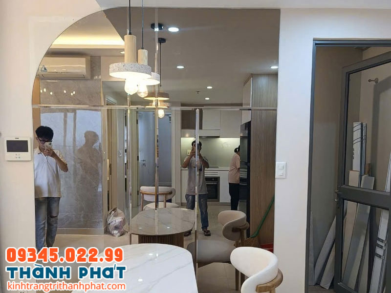 Gương ghép trang trí