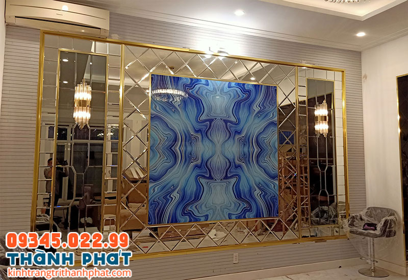 Gương ghép trang trí