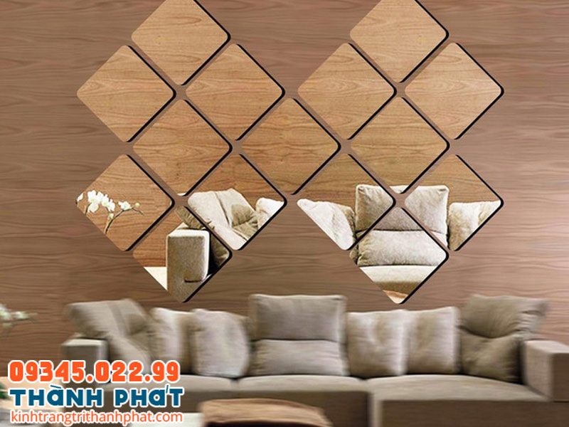 Gương trang trí phòng khách