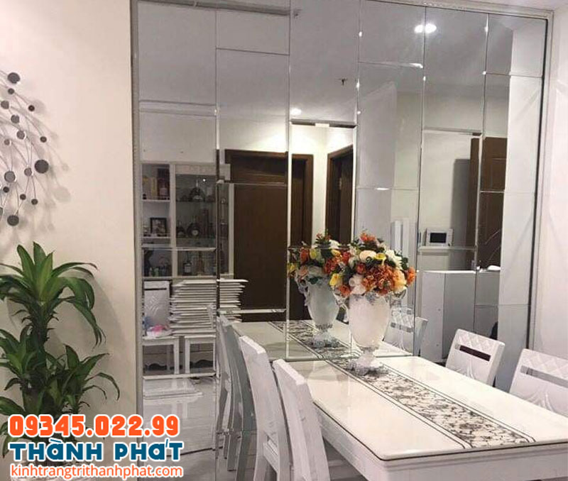 Gương ghép ô vuông, chữ nhật