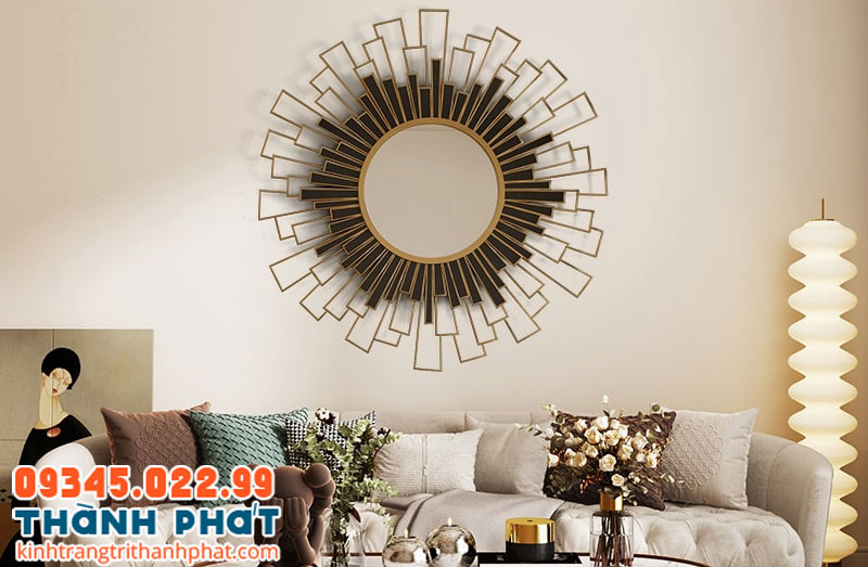 Gương nghệ thuật và tạo hình theo thiết kế riêng