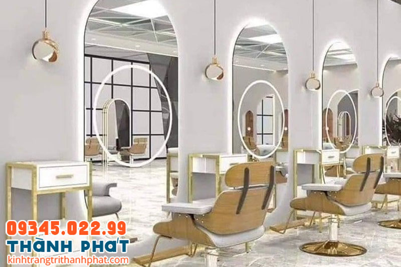 Gương trang trí cho quán cafe và không gian dịch vụ